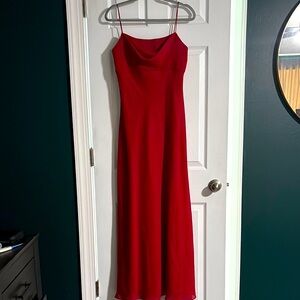 VTG 90s Michaelangelo red dress